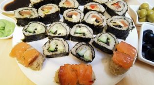роллы на белокачанной капусте